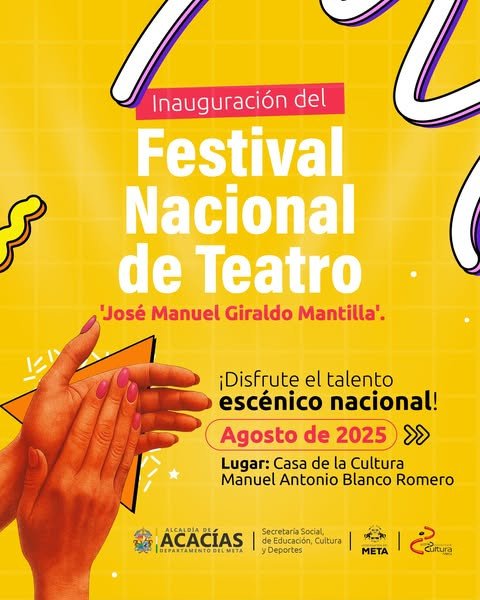 La administración municipal invita a la comunidad de Acacías a asistir al