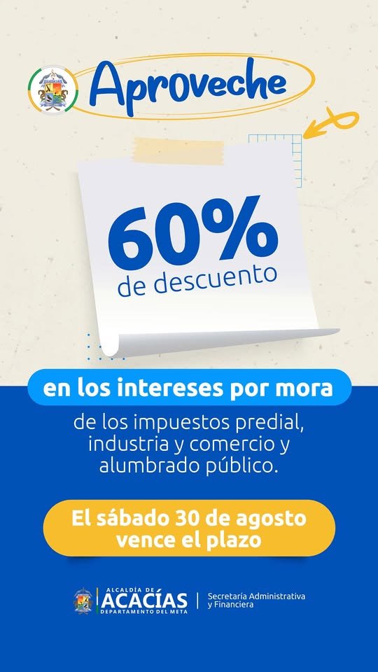 Llegó el final de los alivios tributarios que este año se otorgaron