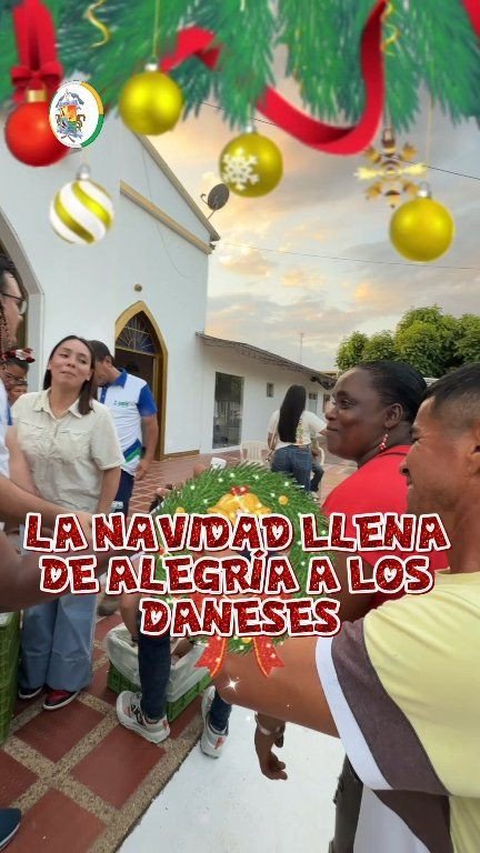 LA MAGIA DE LA NAVIDAD LLEGA AL CENTRO POBLADO DINAMARCA Así se