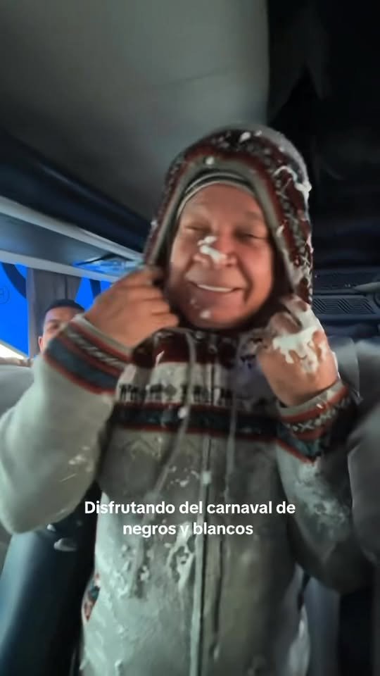 Como voy a venir y no disfrutar del carnaval junto a mi
