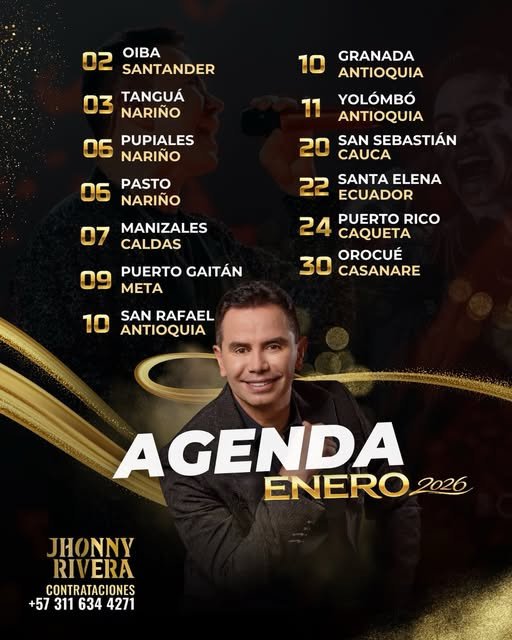 Agenda mes de Enero actualizada @losportenos_jr
