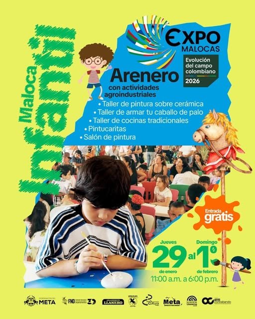 Diversión para los más pequeños en la ExpoMalocas 2026 Expomalocas abre un