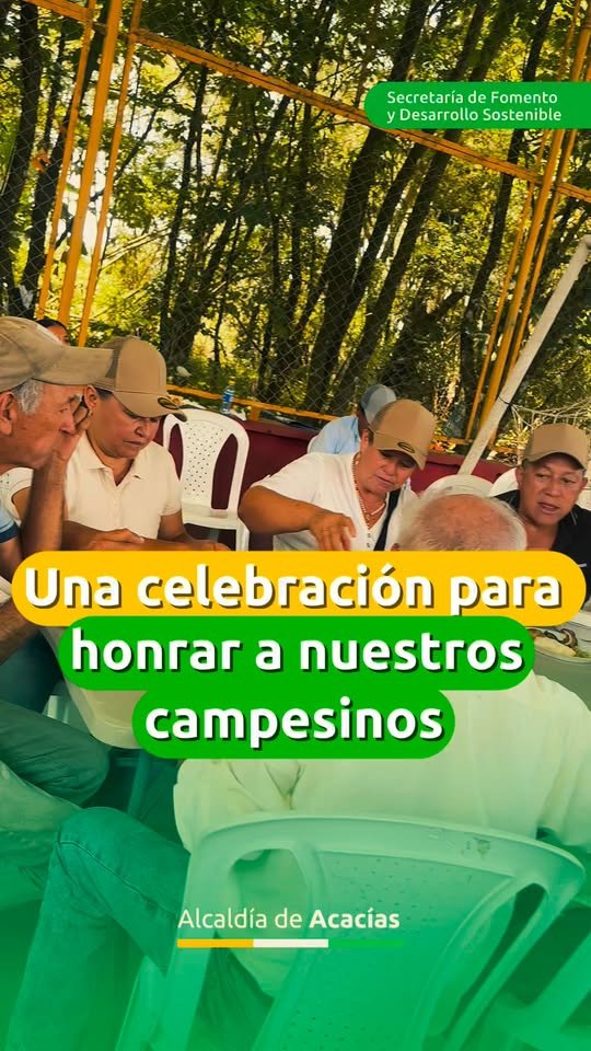 EL CAMPO NOS UNE En la vereda Santa Teresita vivimos una jornada