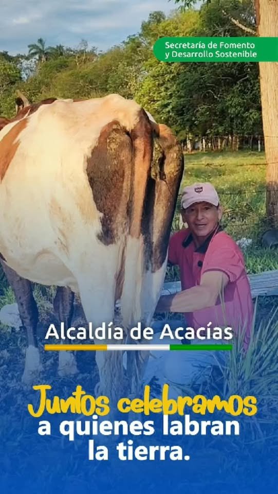 ¡CELEBRAMOS A QUIENES HACEN GRANDE A ACACÍAS DESDE EL CAMPO! En la