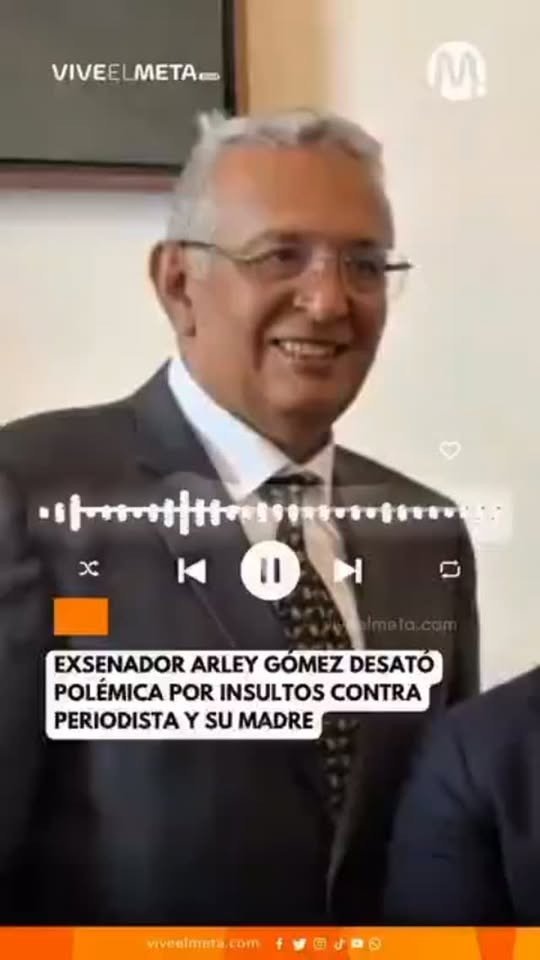 FUERTE DISCUSIÓN ENTRE EXSENADOR ARLEY GÓMEZ Y COMUNICADOR GENERA CONTROVERSIA Una publicación