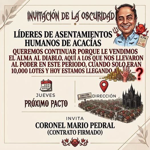 #recuperandoenacacias Venimos los mismos con las mismas: la herencia del poder en
