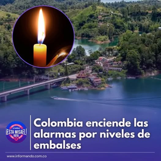 Colombia enciende las alarmas por niveles de embalses Colombia enfrenta una creciente