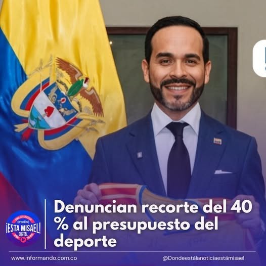 Denuncian recorte del 40 % al presupuesto del deporte El congresista Santiago