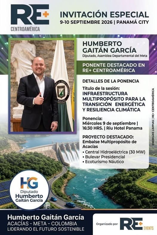 #BoletínDePrensa Hijo de Acacías y diputado del Meta, gestiona recursos y obras