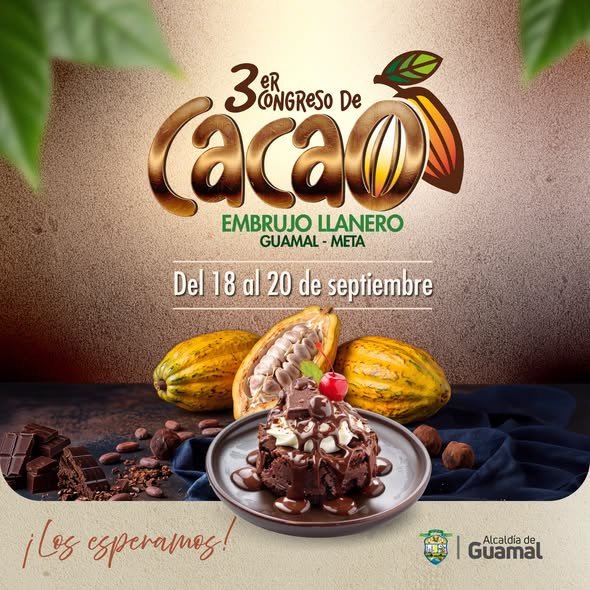 ¡El cacao vuelve a ser protagonista en Guamal! Del 18 al 20