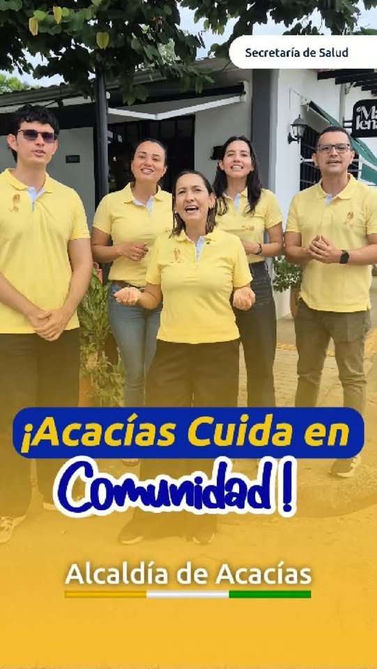 ¡ACACÍAS CUIDA EN COMUNIDAD! En Septiembre Amarillo, recordemos que pedir ayuda está