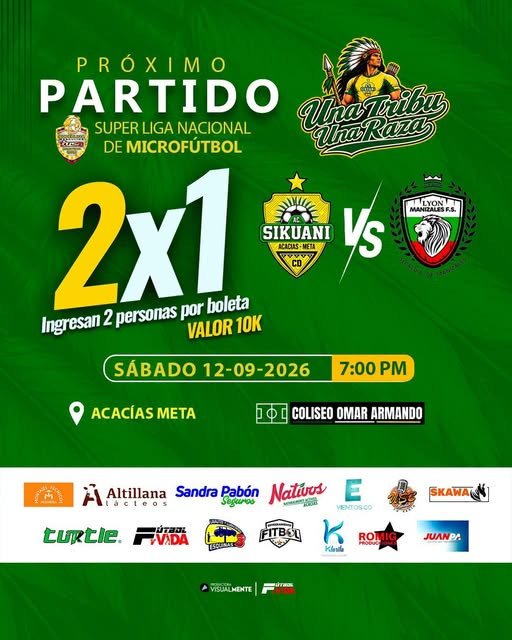 ¡SIKUANI SALE A RATIFICAR SU LIDERATO! Este sábado, nuestros guerreros vuelven a