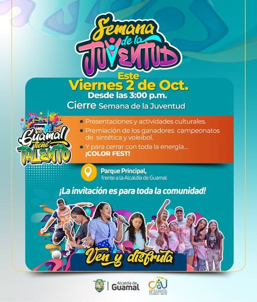 Te invitamos a disfrutar de una tarde llena de talento, cultura y