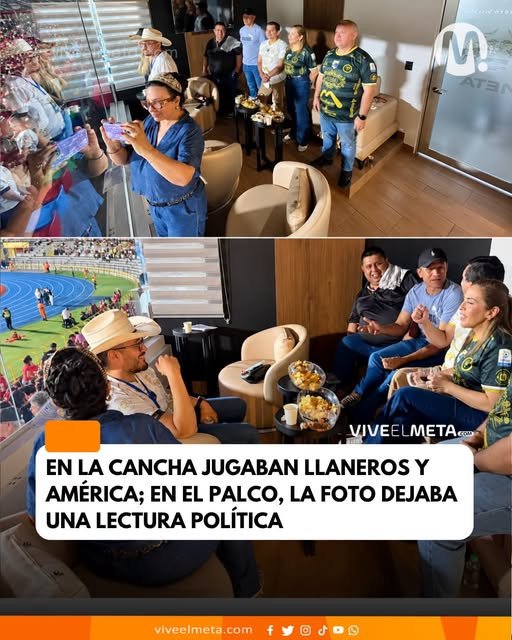 La gobernadora Rafaela Cortés compartió el partido Llaneros–América con varios de los