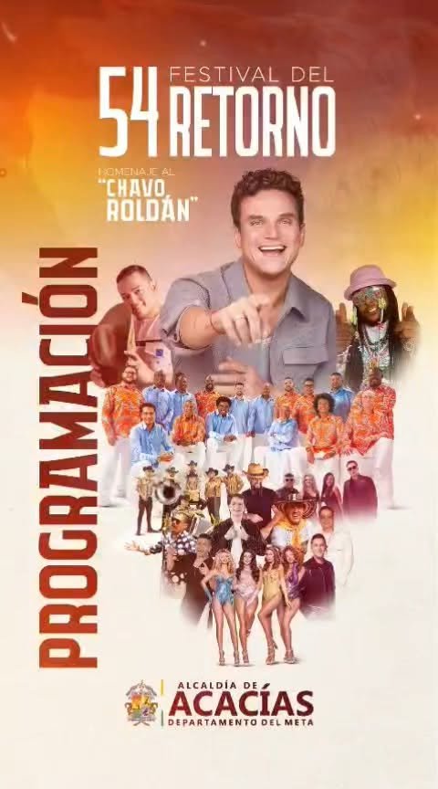 Acacías se prepara para el Festival del Retorno Del 9 al 12