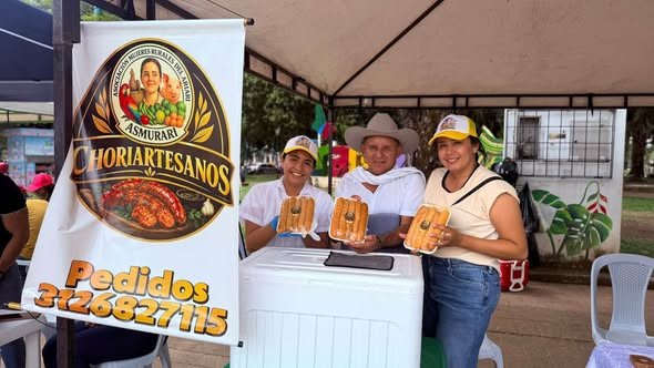 Séptimo Mercado Campesino Ariarense. En el Parque Central Los Fundadores se desarrolla