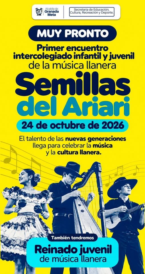 Prepárense para vivir Semillas del Ariari. Este 24 de octubre de 2026