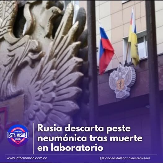 Rusia descarta peste neumónica tras muerte en laboratorio Las autoridades rusas descartaron