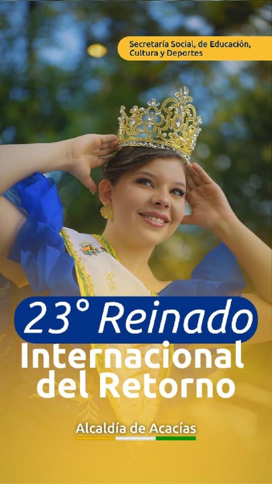 ACACÍAS, REPRESENTADA CON ORGULLO Nuestra Señorita Acacías 2026, Isabella Bottía, se prepara
