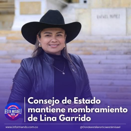 Consejo de Estado mantiene nombramiento de Lina Garrido El Consejo de Estado