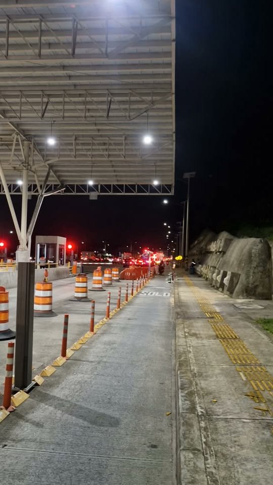 Monumental trancón a esta hora en inmediaciones del peaje entre Restrepo y