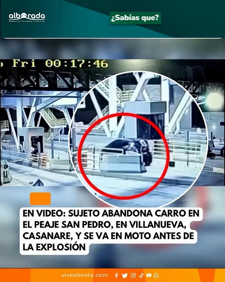 En video quedó grabado el momento en que un sujeto simula pasar