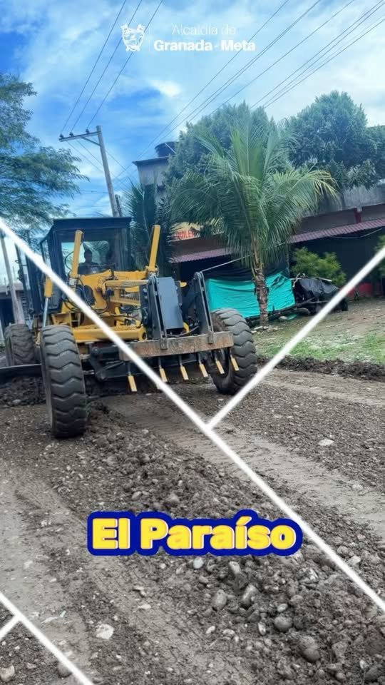 Avanza el mejoramiento de la vía del barrio El Paraíso hacia el