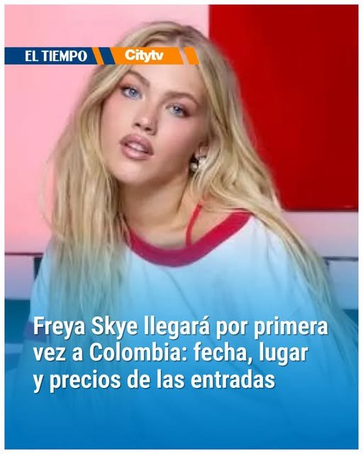 La cantante británica Freya Skye se presentará en Bogotá tras el lanzamiento