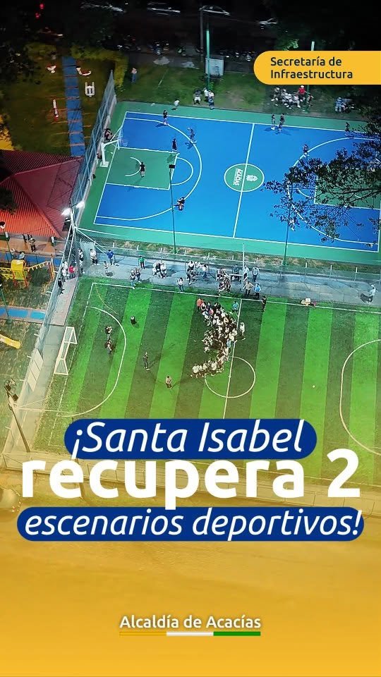 ¡SANTA ISABEL RECUPERA SUS ESPACIOS PARA EL DEPORTE Y LA INTEGRACIÓN! Dos