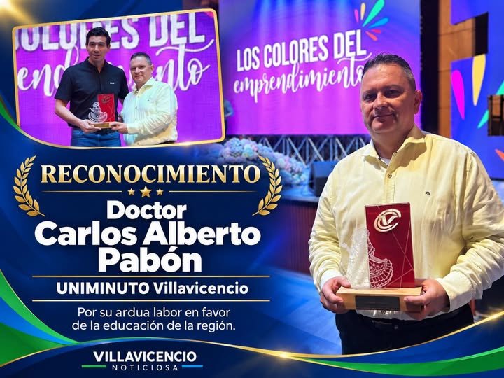 Construyendo país y abriendo caminos para el territorio! 🎓✨

​Felicitamos al Dr. Carlos Alberto Pabón Meneses, rector...
