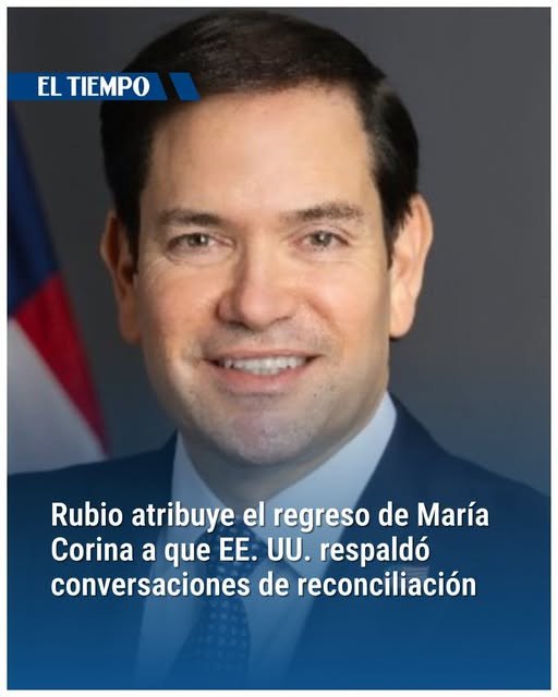 El secretario de estado se refirió al regreso de la líder de