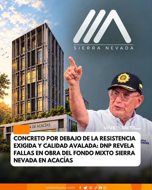 El DNP alertó que seis muestras de concreto no alcanzaron la resistencia