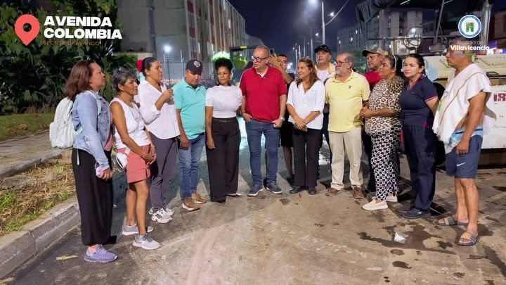 ¡las obras que transforman a Villavicencio siguen avanzando! Desde la avenida Colombia