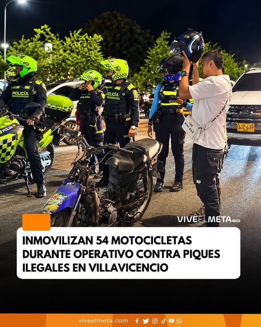 Los controles se realizaron en la Avenida Colombia tras las denuncias de