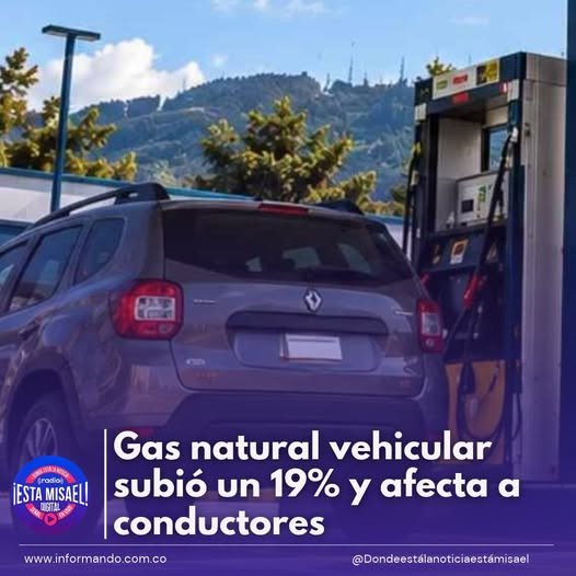 Gas natural vehicular subió un 19% y afecta a conductores El precio