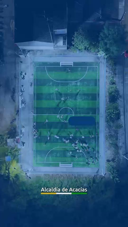 Acacías recupera cancha sintética en El Trébol II Cerca de 600 personas