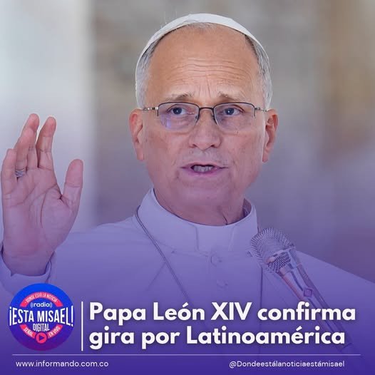 Papa León XIV confirma gira por Latinoamérica El papa León XIV presenta