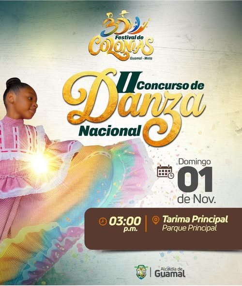 #Guamal DOMINGO DE COPLAS Y DANZA EN EL XXX FESTIVAL DE COLONIAS