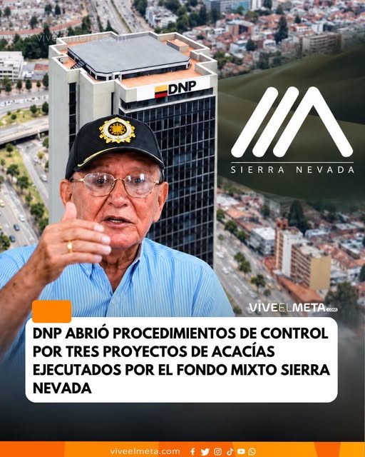 Tres proyectos de Acacías ejecutados por el Fondo Mixto Sierra Nevada quedaron