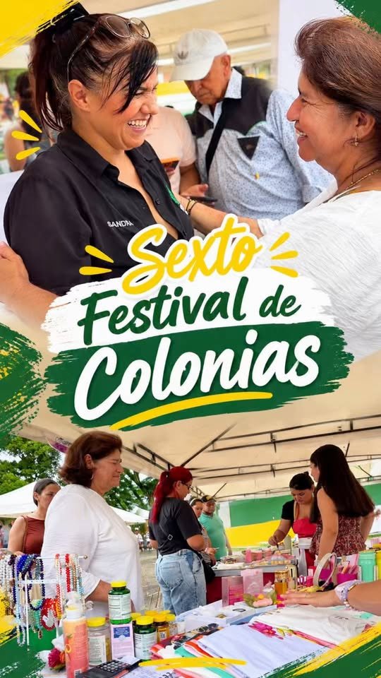Visitamos y apoyamos el Sexto Festival de Colonias de nuestra parroquia María