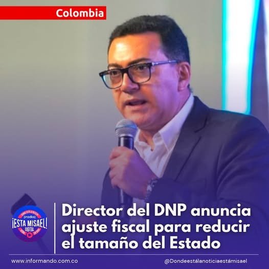 Director del DNP anuncia ajuste fiscal para reducir el tamaño del Estado