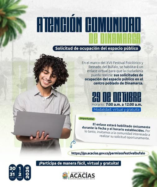 ATENCIÓN, COMUNIDAD DE DINAMARCA En el marco del XVII Festival Folclórico y