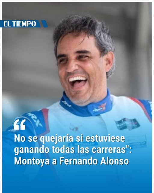 El colombiano no se guardó nada en sus comentarios sobre el piloto