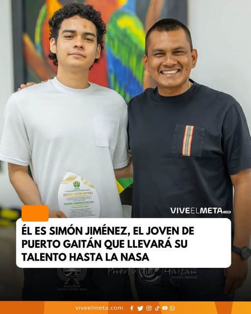 Fue elegido entre 50 jóvenes latinoamericanos para participar en un programa de