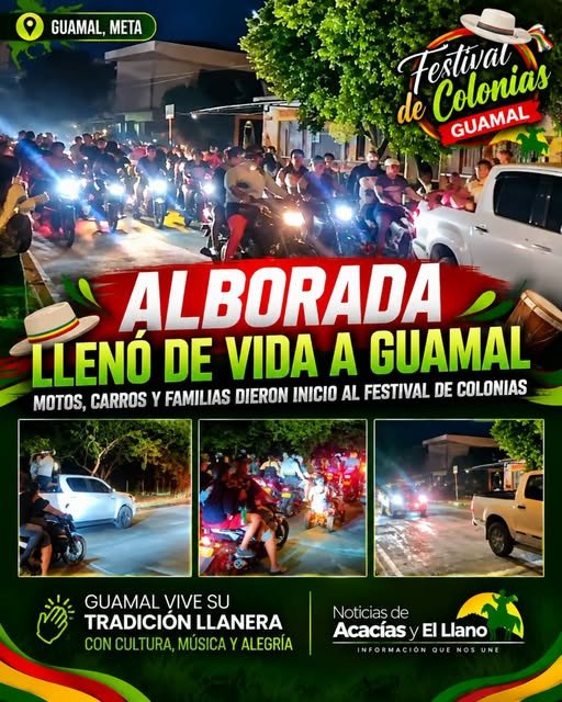 ¡GUAMAL VIBRÓ CON UNA ALBORADA MULTITUDINARIA! ¡Qué manera de comenzar el Festival