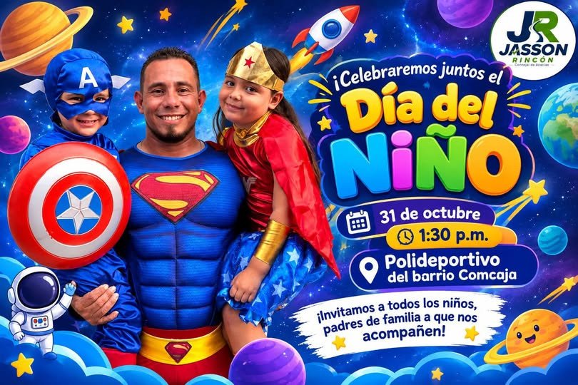¡Celebremos juntos el Día del Niño! Invitamos a todos los niños, niñas