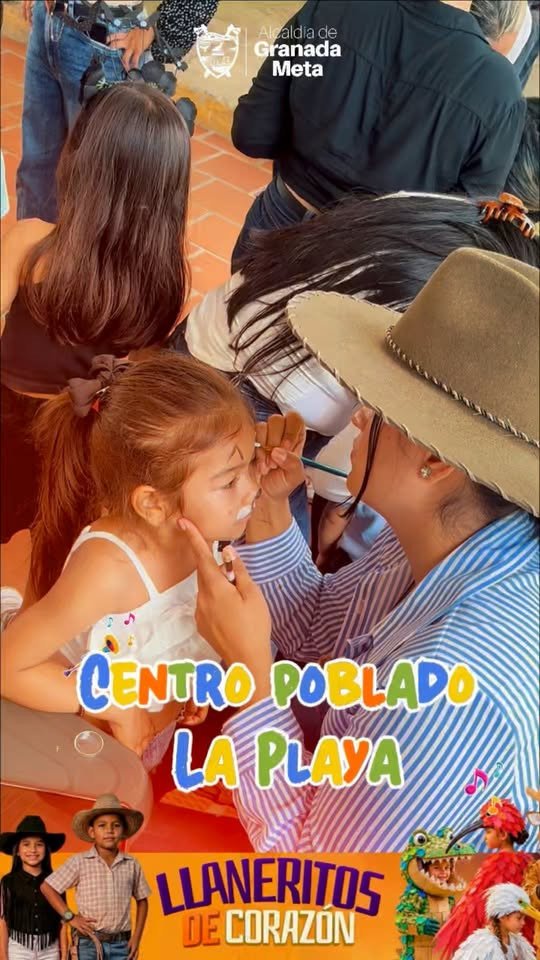 La alegría del Día Dulce llegó al centro poblado La Playa. Los