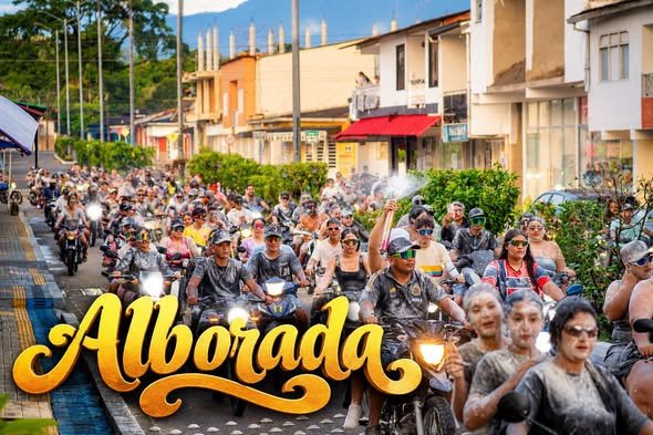 ¡Así arrancó el dia 2 en el Festival de Colonias! Nuestra alborada