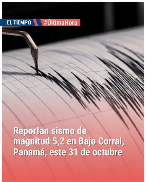 El Servicio Geológico Colombiano informó que el sismo ocurrió a las 10:50