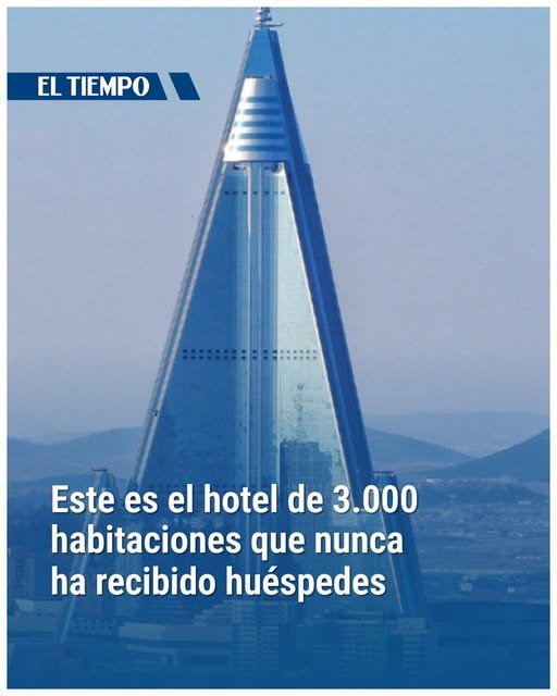 El 'hotel de la perdición', tiene 3000 habitaciones, pero nunca ha tenido